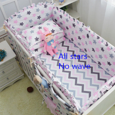 Cartoon Baby Crib Bumpers Bedding