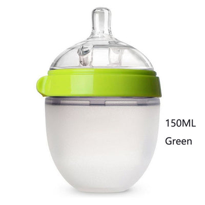 Infant Silicone Baby Milk Bottle