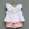 Set Lace Children Girl Garment