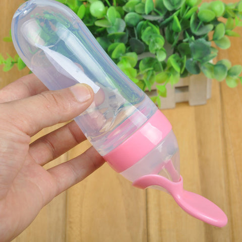 Safety Silicone Baby Bottle