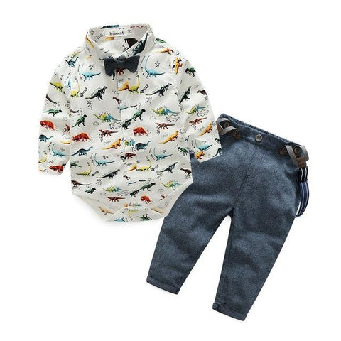 Spring Newborn Dinosaur Garment