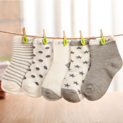 Cotton Baby Newborn Floor Socks