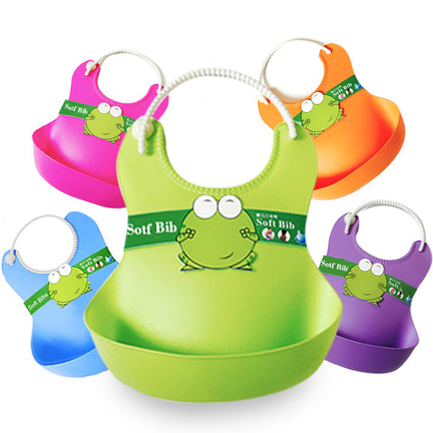 Silicone Feeding Baby Saliva Towel