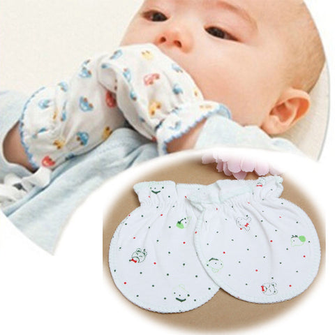 Soft Cotton Handguard Scratch Mittens