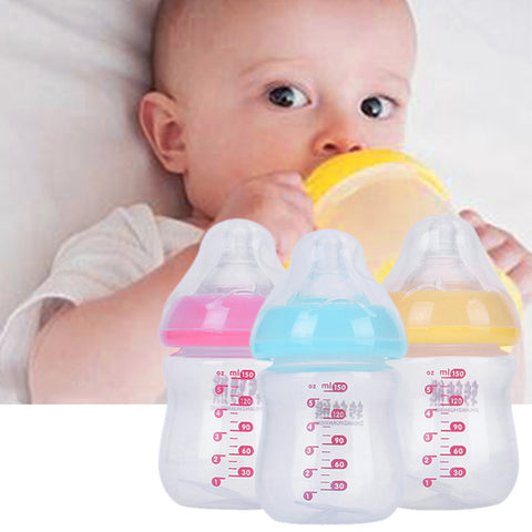 Anti-hot Design Baby Feeding Bottles