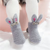 Winter Coral Fleece Baby Socks