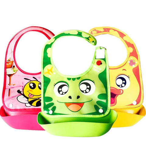 Silicone Baby Bandana Bibs