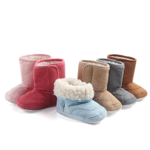 Plush Lining Baby Boots