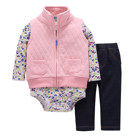 Black Stripe Infant Clothes