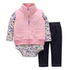 Black Stripe Infant Clothes