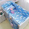 Cartoon Baby Crib Bumpers Bedding