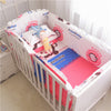 Cartoon Baby Crib Bumpers Bedding