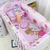 Cartoon Baby Crib Bumpers Bedding