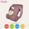 Silicone Glass Milk Feeding Bottle