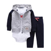 Black Stripe Infant Clothes