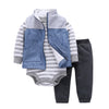 Black Stripe Infant Clothes