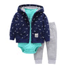 Black Stripe Infant Clothes
