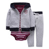 Black Stripe Infant Clothes