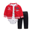 Black Stripe Infant Clothes