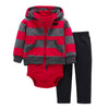 Black Stripe Infant Clothes