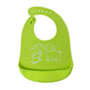 Cartoon Prints Kids Silicon Bibs