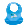 Cartoon Prints Kids Silicon Bibs