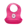 Cartoon Prints Kids Silicon Bibs